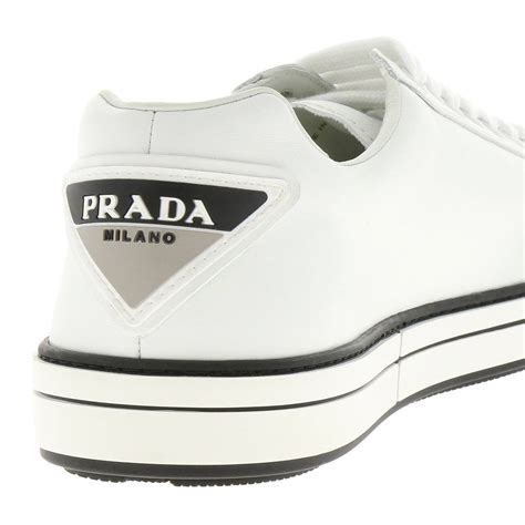 chaussure prada homme blanche|Chaussures de luxe pour Homme .